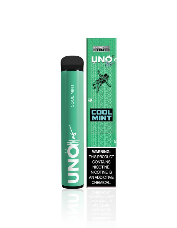 Shop now Cool Mint UNO MAS Disposable Vape UNO US