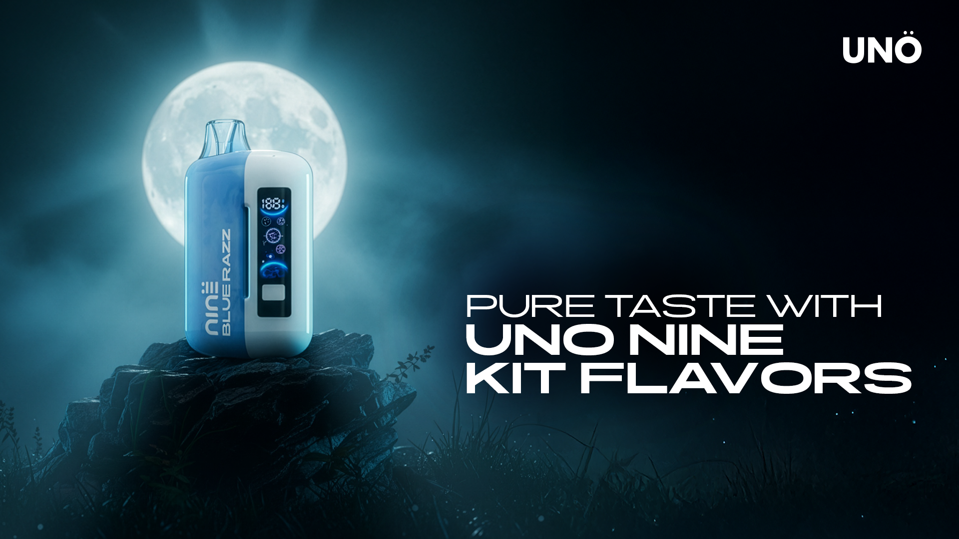 Pure taste with UNO NINE KIT Flavors