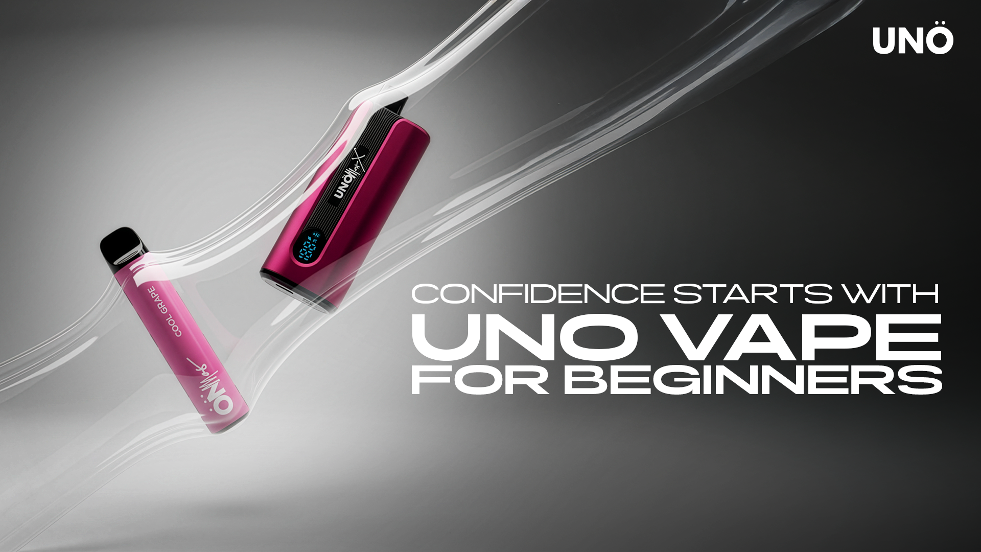 Confidence starts with UNO Vape for Beginners