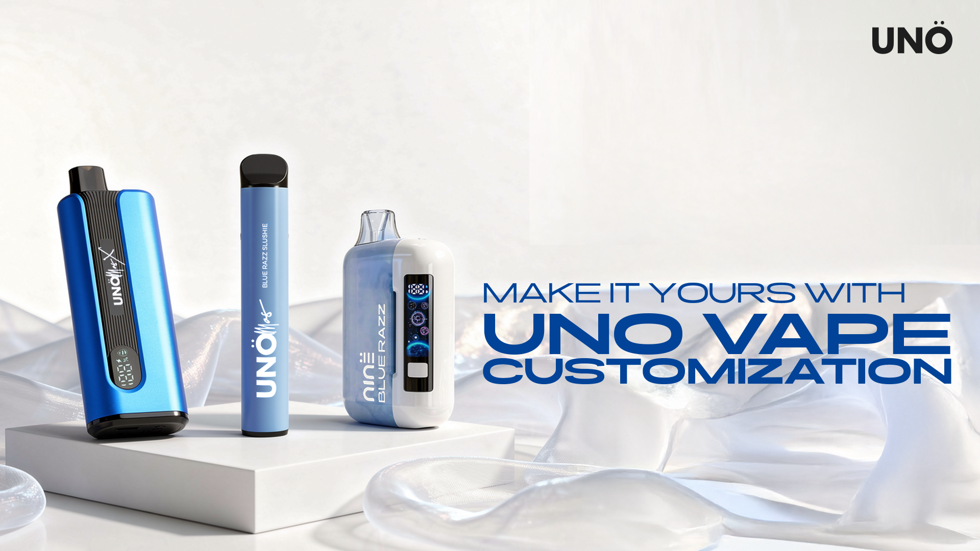 Make it yours with UNO Vape Customization